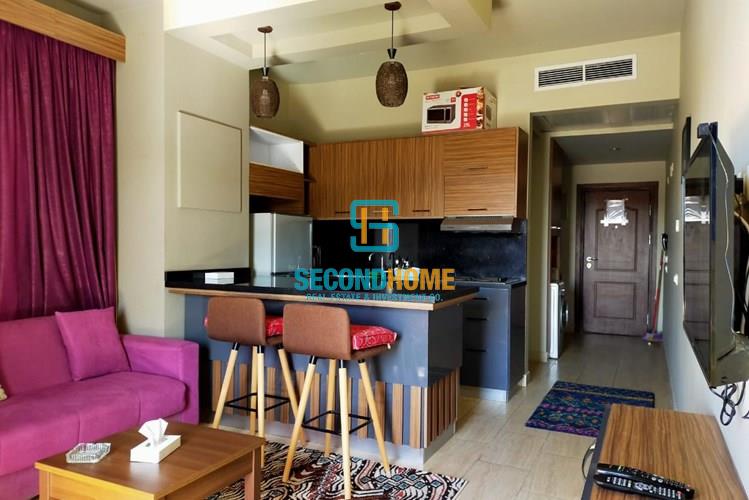 1 bedroom flat in Al Dau Heights fully furnished-Sea View